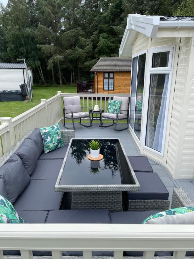 Lazy Bear Lodge Northumberland Swarland Εξωτερικό φωτογραφία